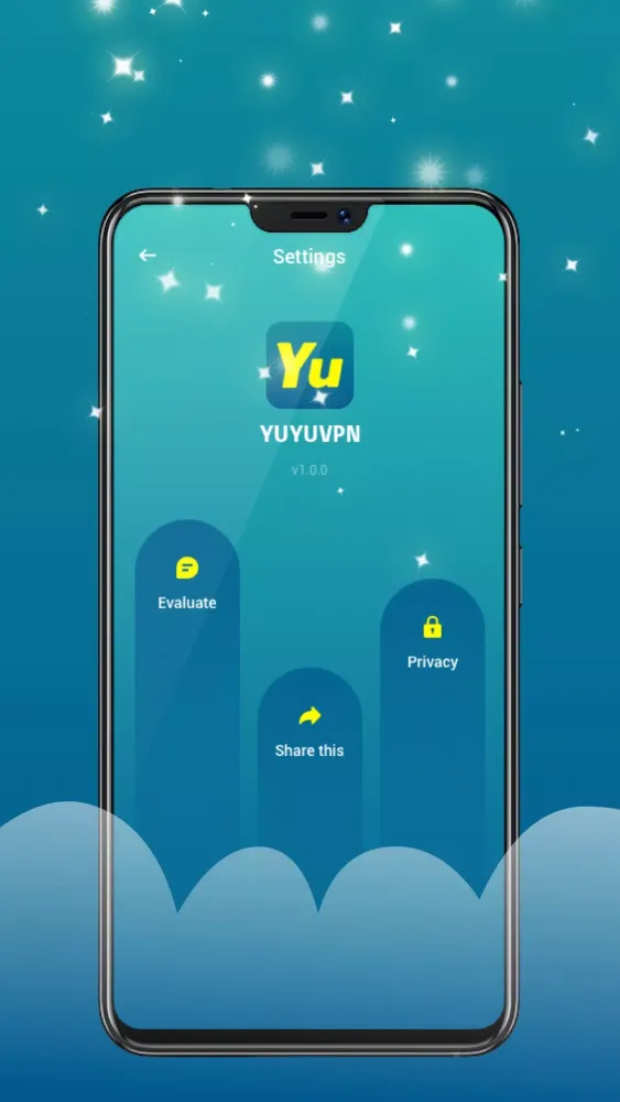 Ảnh chụp màn hình của YUYU VPN: Fast & Secure Proxy