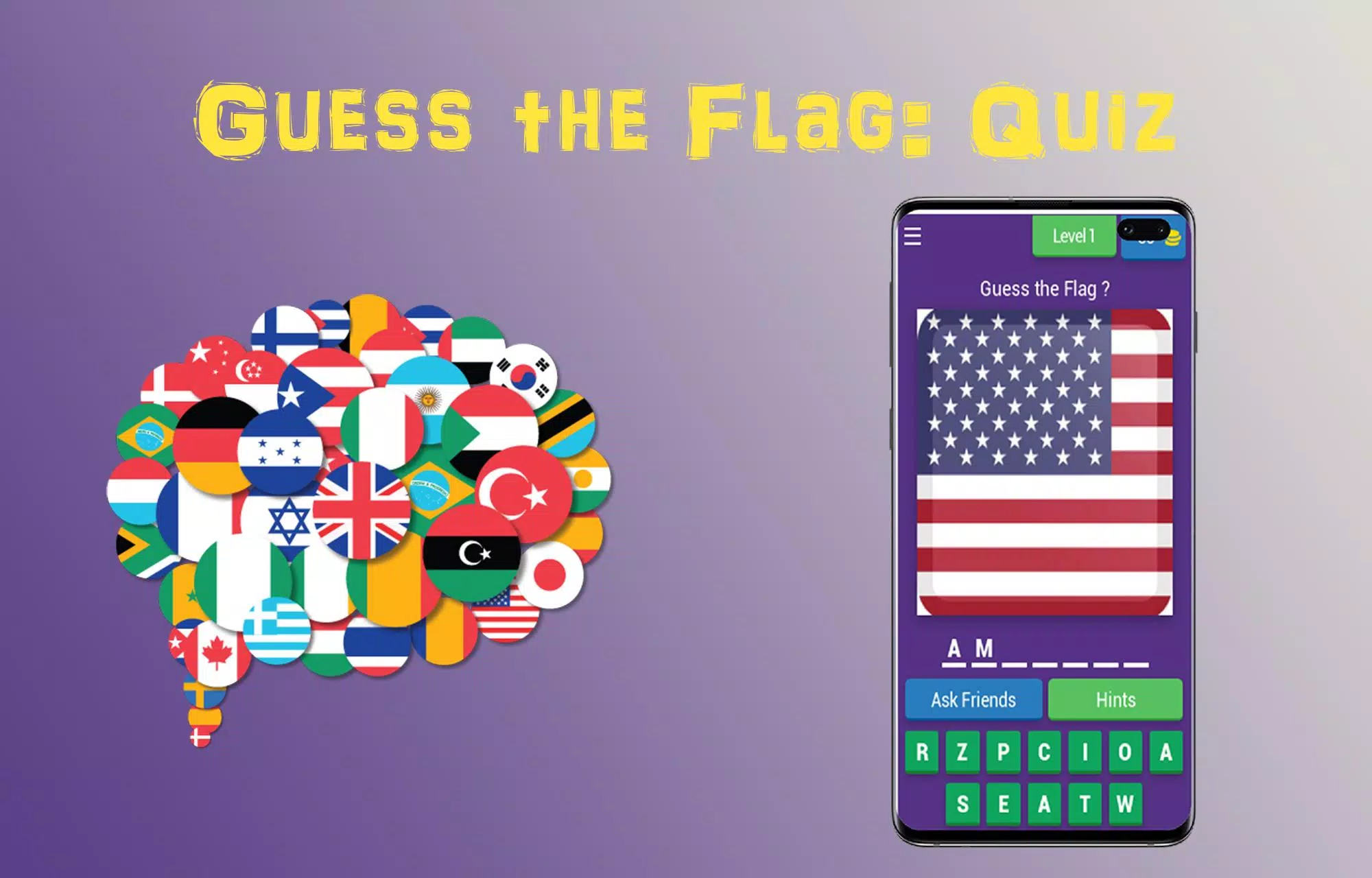 Guess the Flag Screenshots