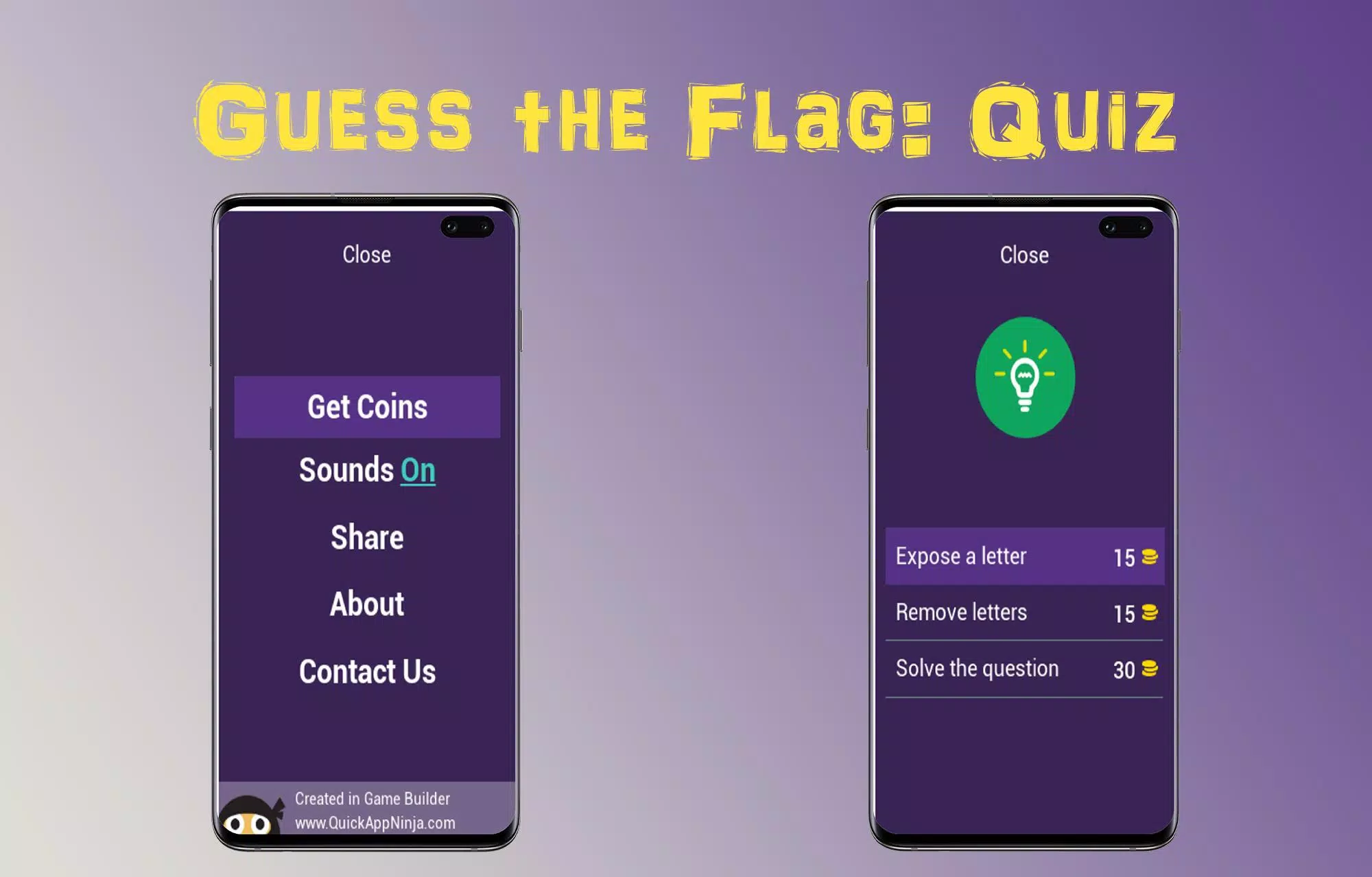 Guess the Flag Screenshots