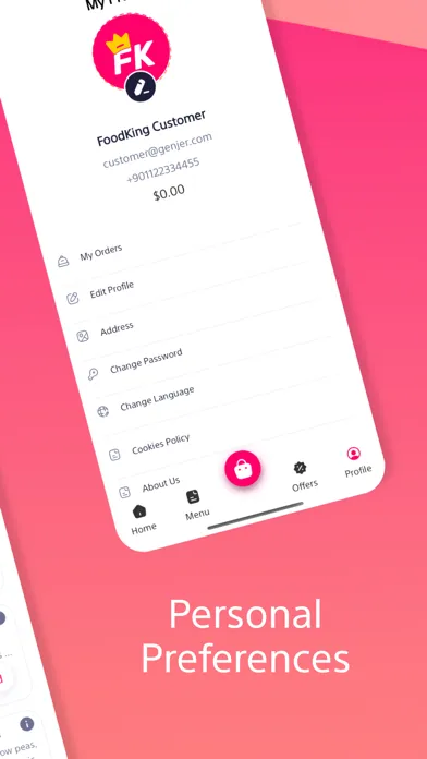 FoodKing - Restaurant & Coffee Screenshots