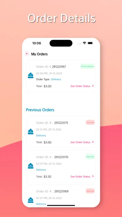 FoodKing - Restaurant & Coffee Screenshots