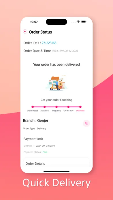 FoodKing - Restaurant & Coffee Screenshots