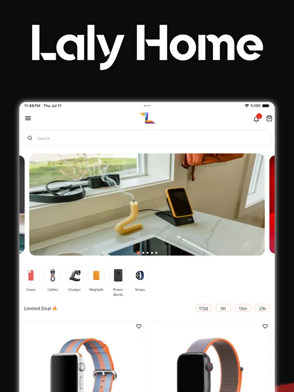 Zrzuty ekranu Laly Home | Marketplace & Shop iPad 