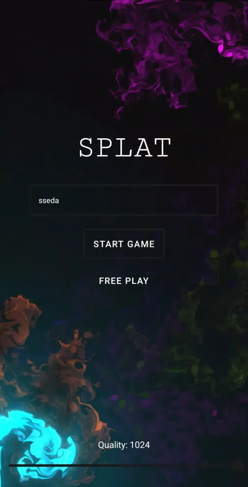 Splat Screenshots