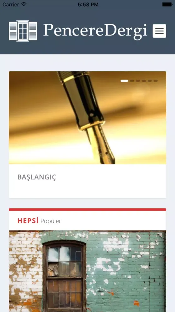 Pencere Dergisi স্ক্রিনশট
