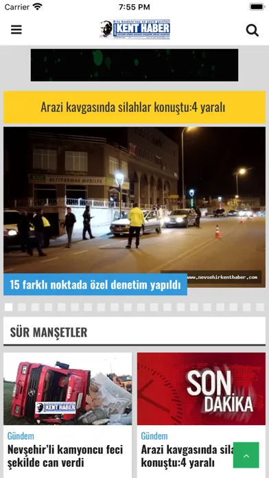Nevşehir Kent Haber应用截图