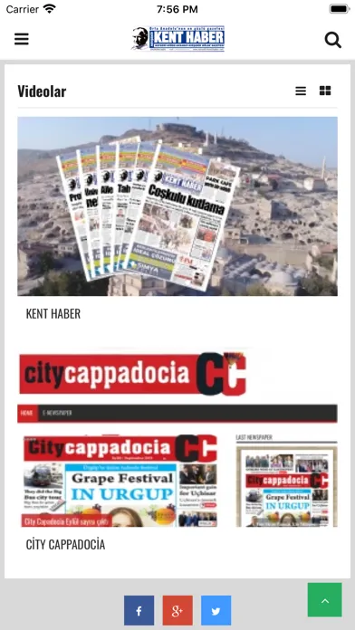 Nevşehir Kent Haber应用截图