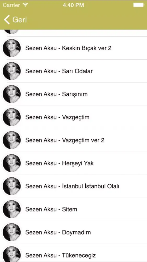 Zrzuty ekranu AkorAra - Güncel & Eski Gitar Akor,Tab,Sözleri