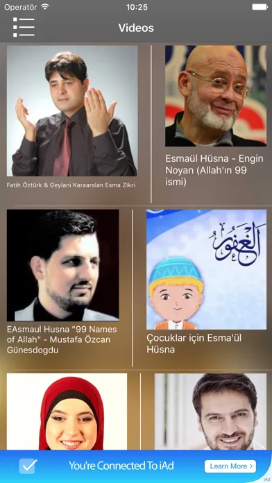 Capturas de tela do Asmaul Husna - 99 beatiful names of Allah and their benefits