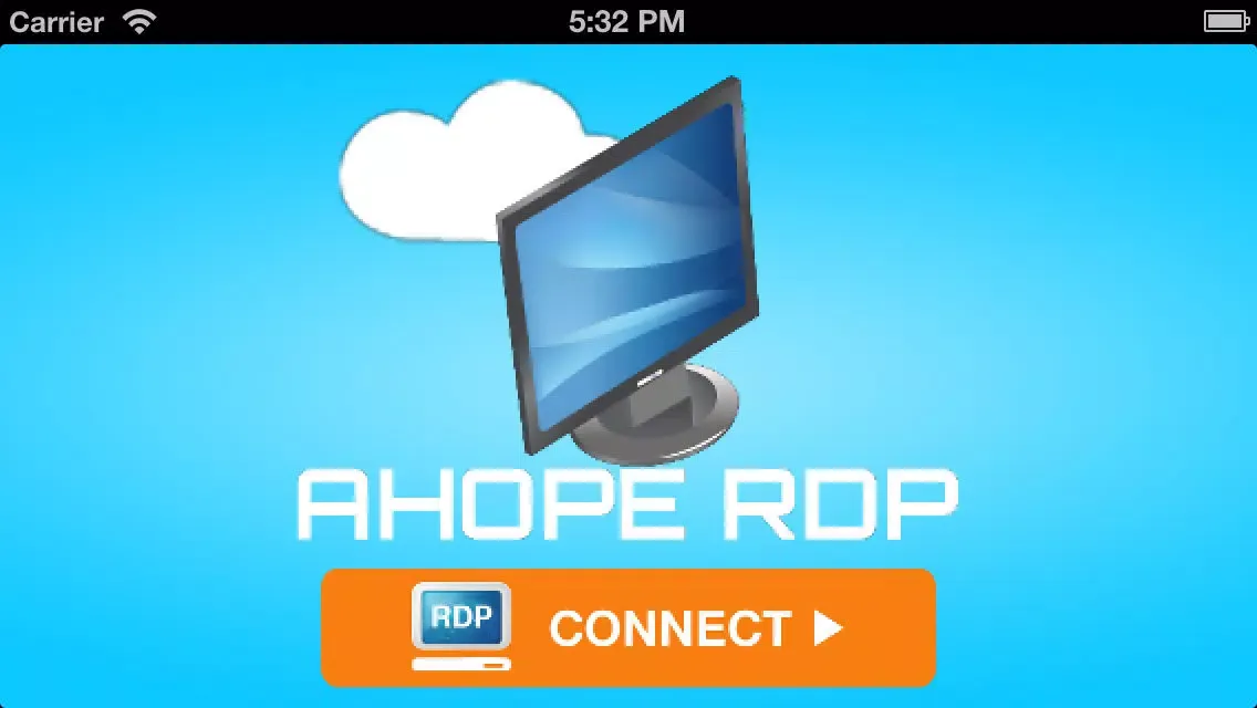 Tangkapan layar Ahope RDP
