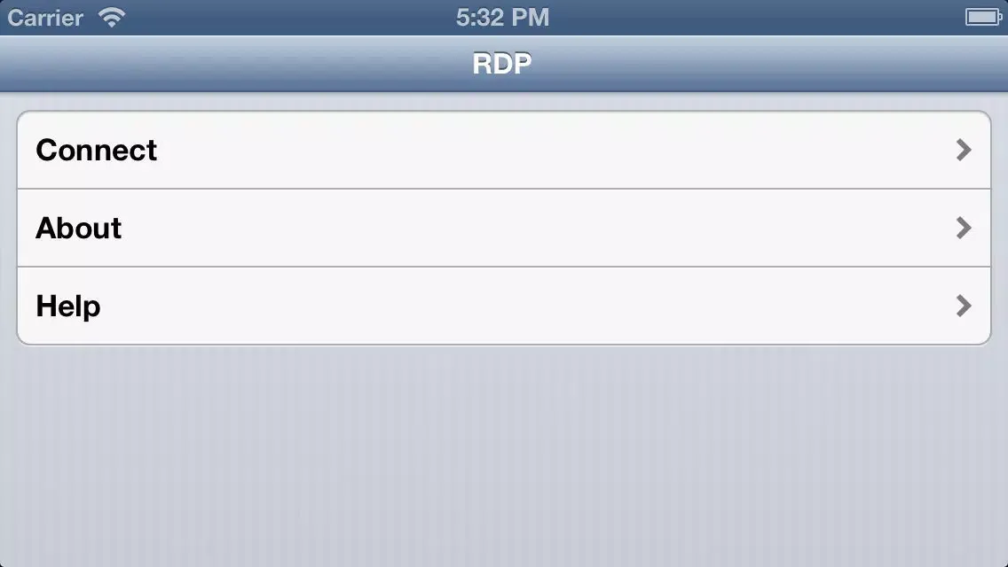 Tangkapan layar Ahope RDP