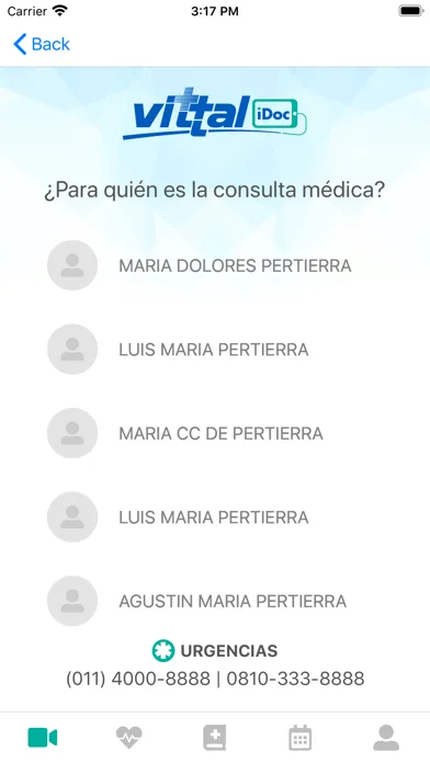 Capturas de pantalla de iDoc
