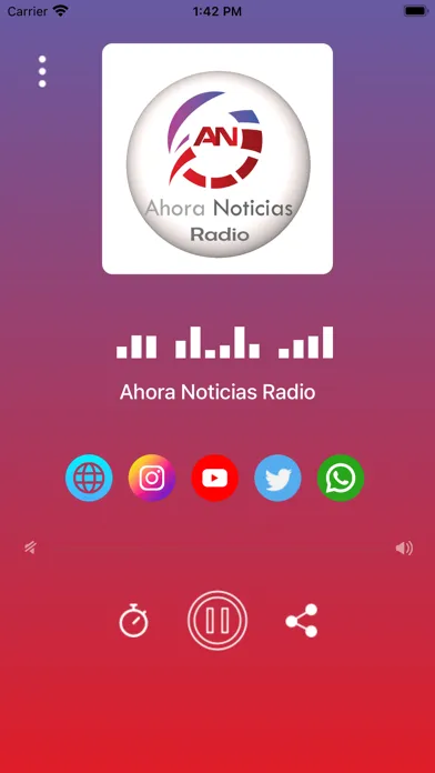 Capturas de pantalla de Ahora Noticias Radio