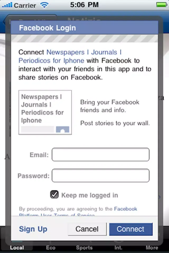 Giornali italiani Screenshots