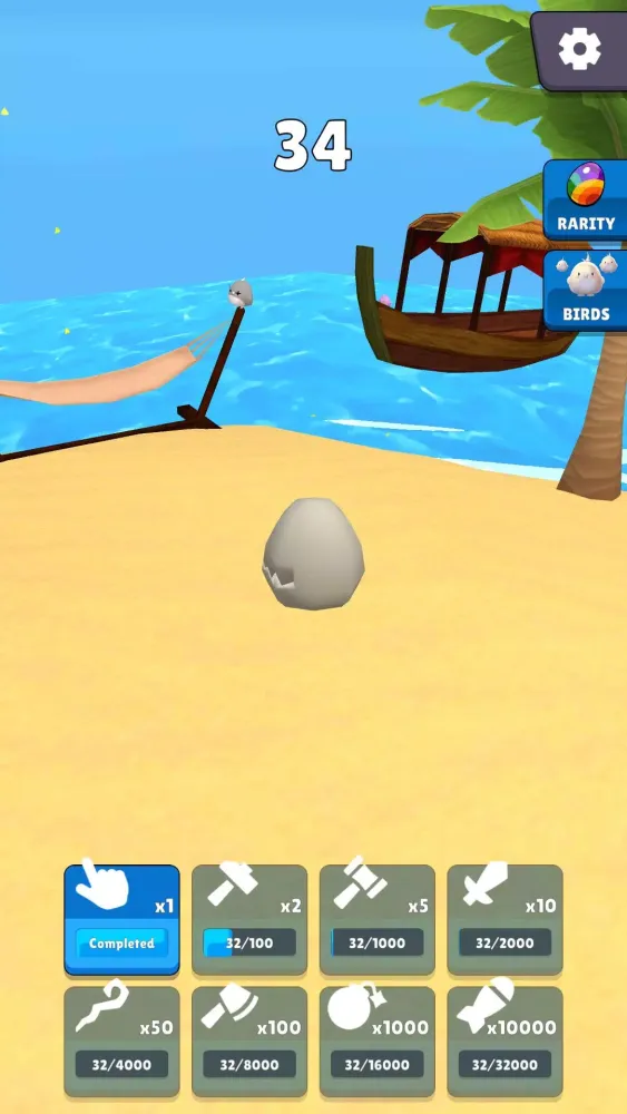 Tangkapan layar Birds Island