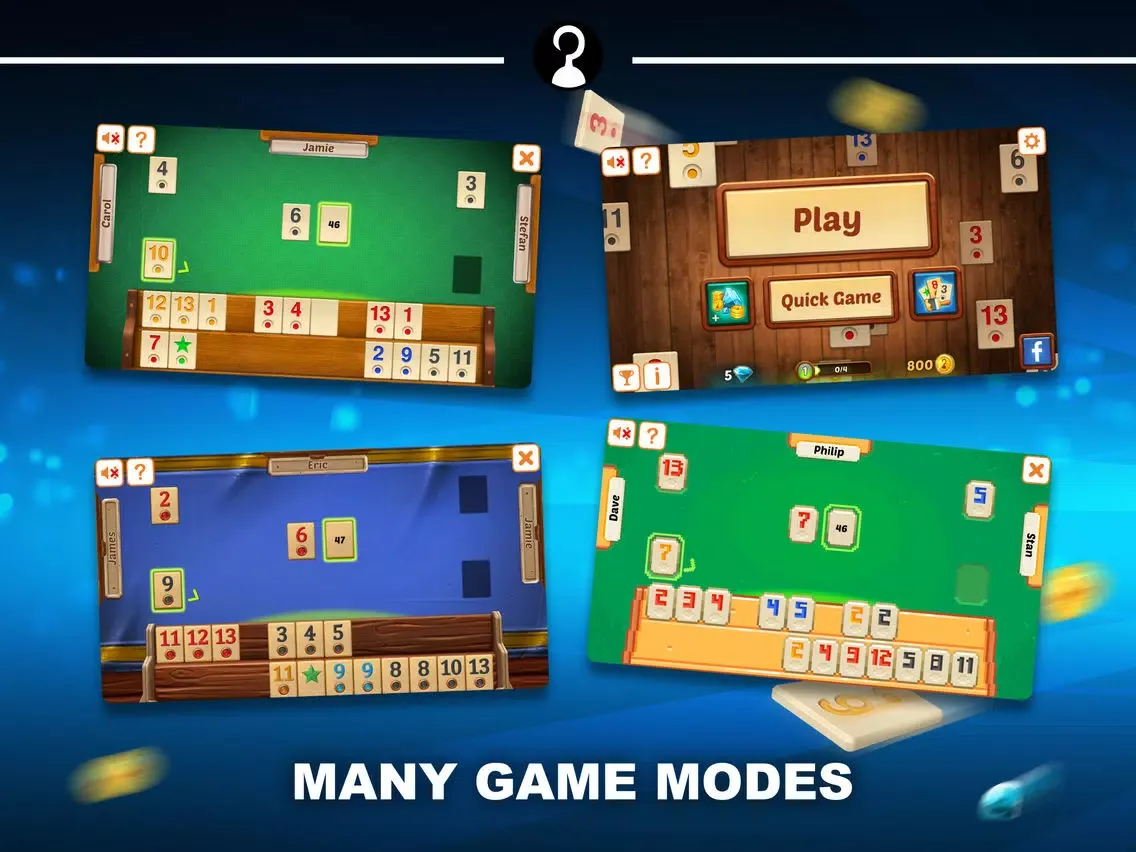 Okey Extra (ad-free) iPad  Screenshots