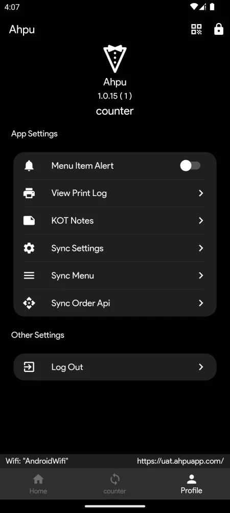 Ahpu Order Screenshots