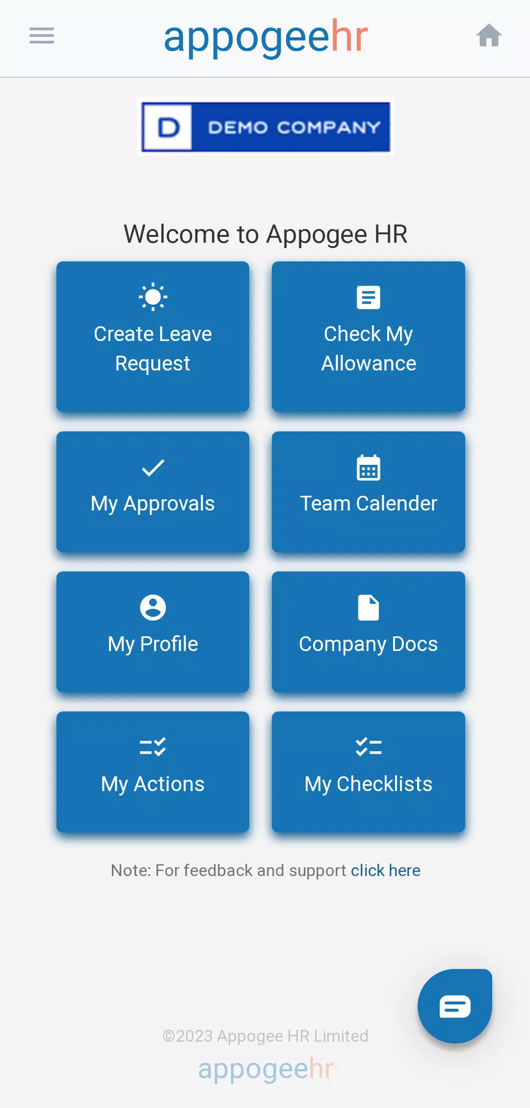 Appogee HR Screenshots