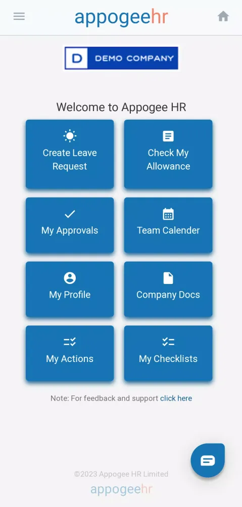 Appogee HR Screenshots