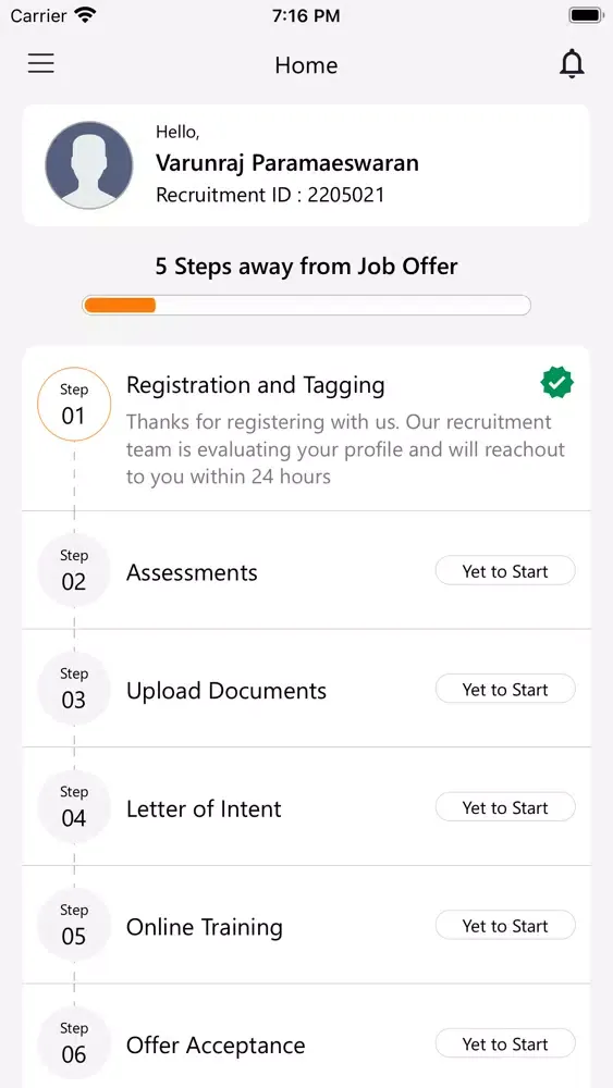 Tangkapan layar Access Healthcare Jobs