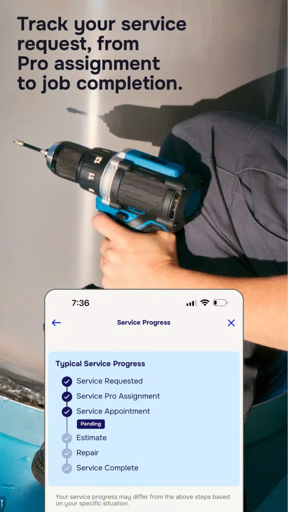 Ảnh chụp màn hình của AHS: American Home Shield