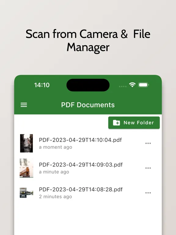 Photos to PDF Converter & Scan iPad  スクリーンショット