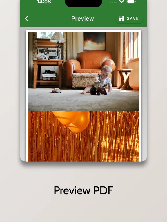 Photos to PDF Converter & Scan iPad  スクリーンショット