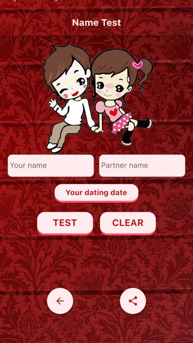 Tangkapan skrin Love Fusion Tester
