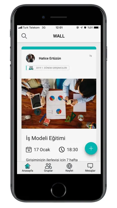 Capturas de tela do Değişim Öğretmenle