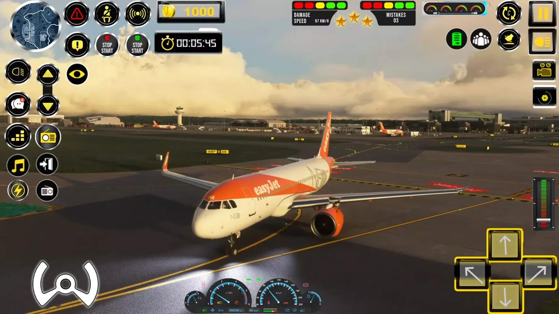 Ảnh chụp màn hình của Pilot Simulator Plane Game 3D