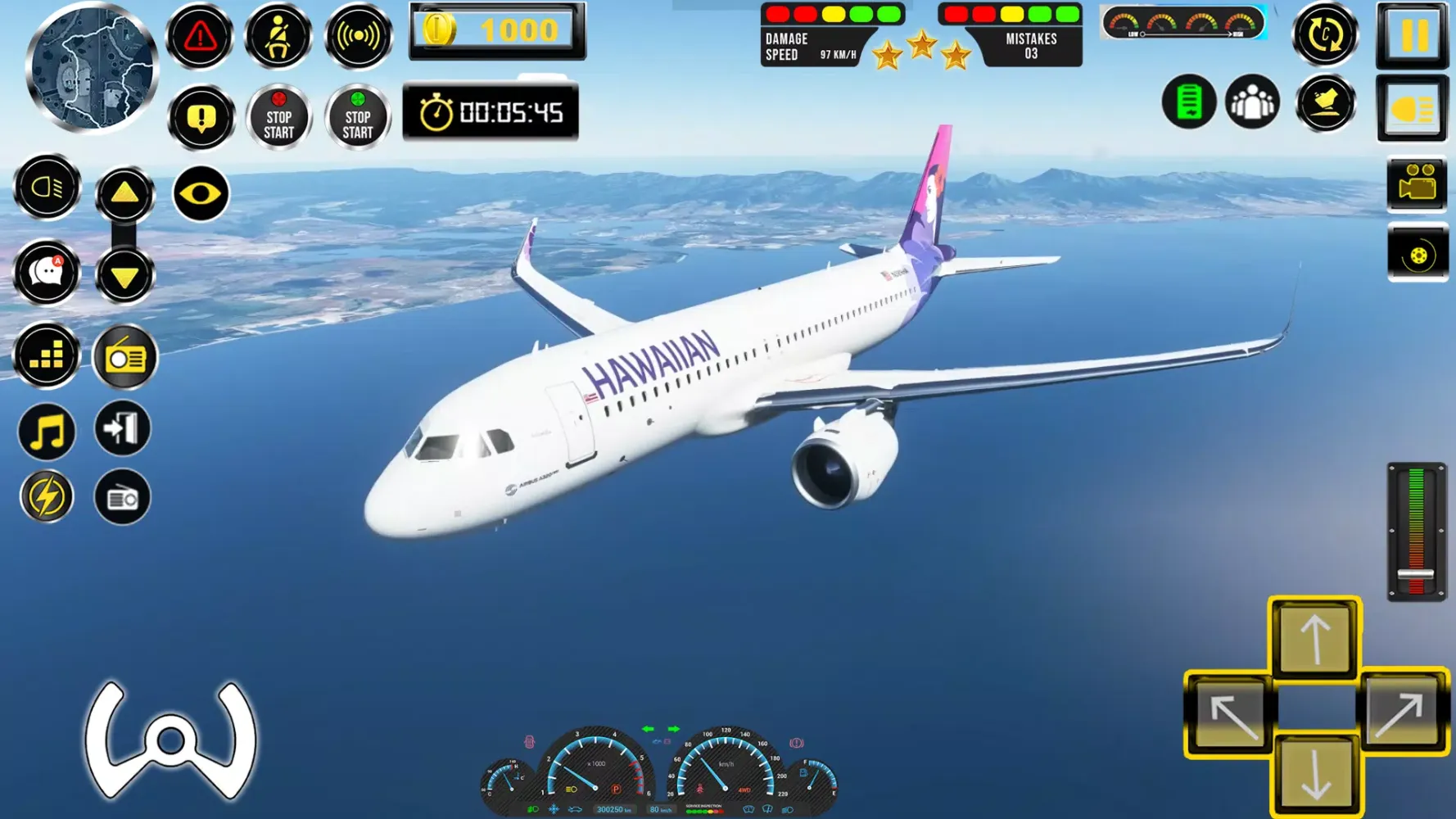 Ảnh chụp màn hình của Pilot Simulator Plane Game 3D