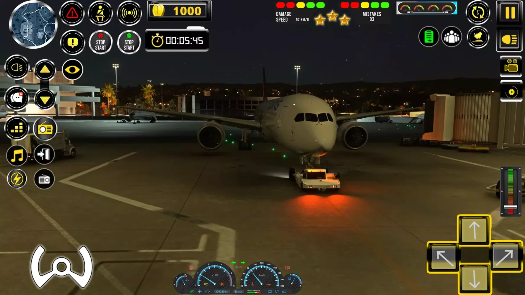 Ảnh chụp màn hình của Pilot Simulator Plane Game 3D