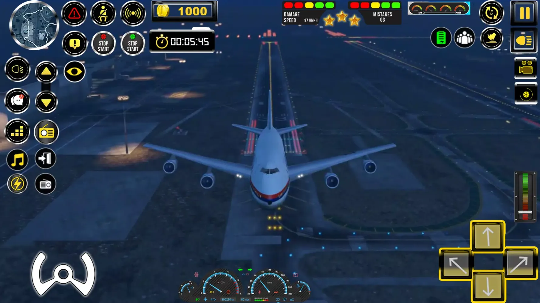 Ảnh chụp màn hình của Pilot Simulator Plane Game 3D