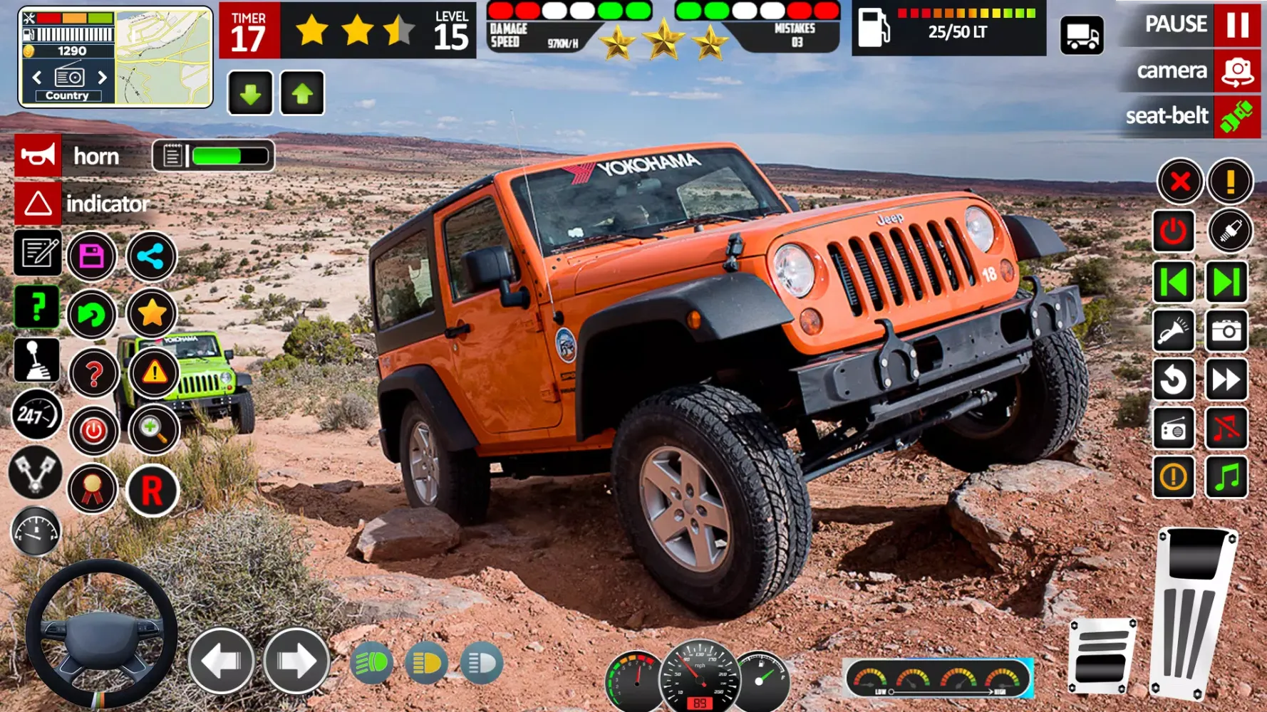 Extreme SUV Jeep Driving Game Screenshots