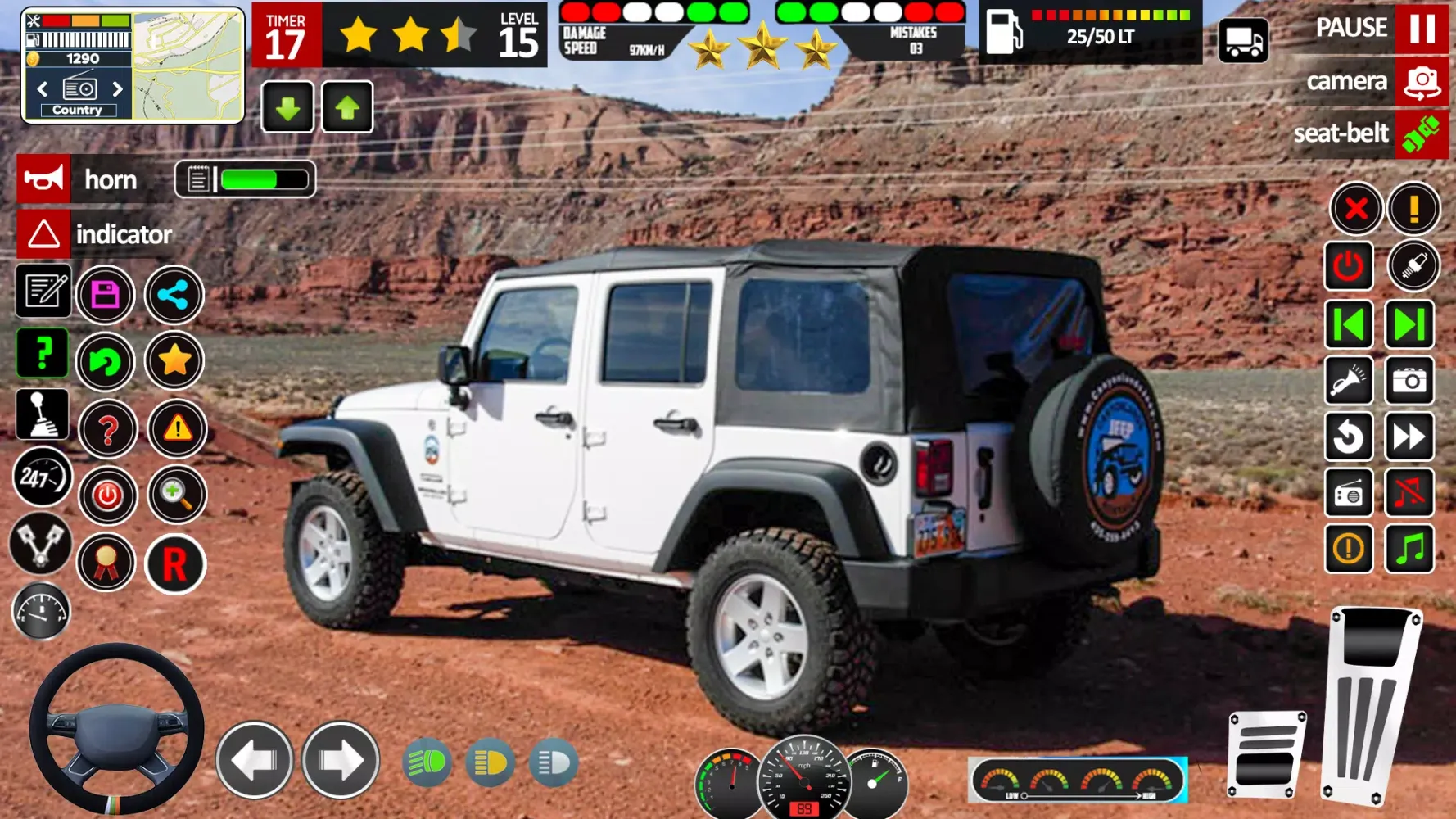 Extreme SUV Jeep Driving Game Screenshots