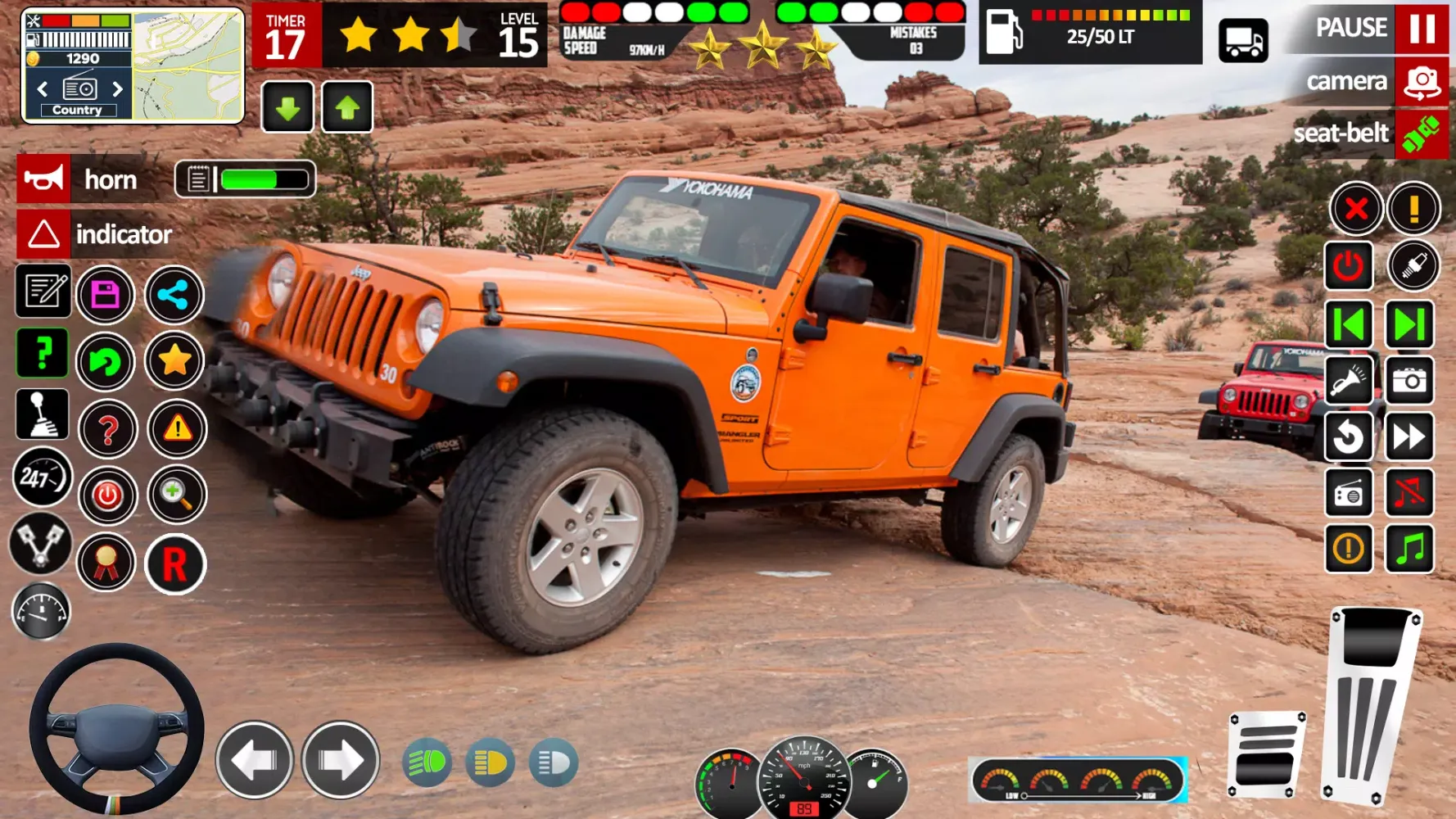 Extreme SUV Jeep Driving Game Screenshots