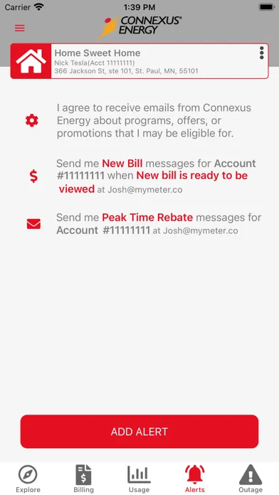 Connexus Energy Screenshots