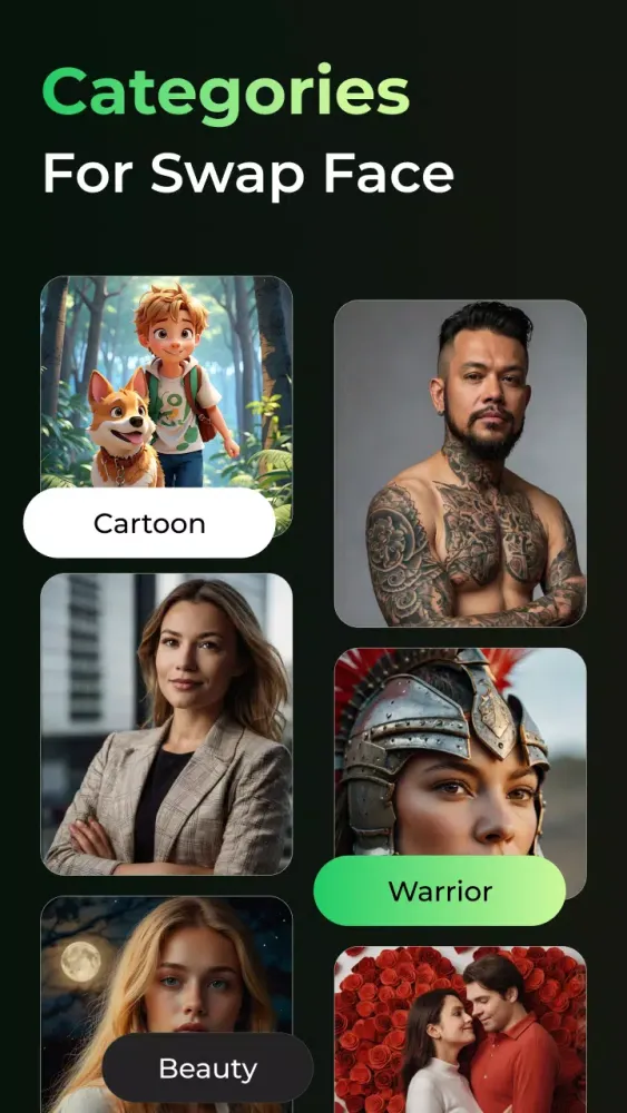 Deep Swap - Face Swap AI Photo Screenshots