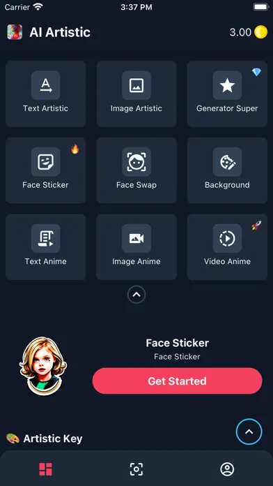 تصاویر AI Artistic: Video Generator