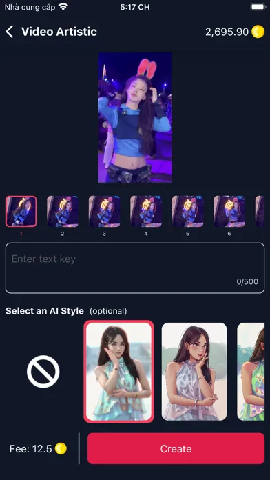 تصاویر AI Artistic: Video Generator