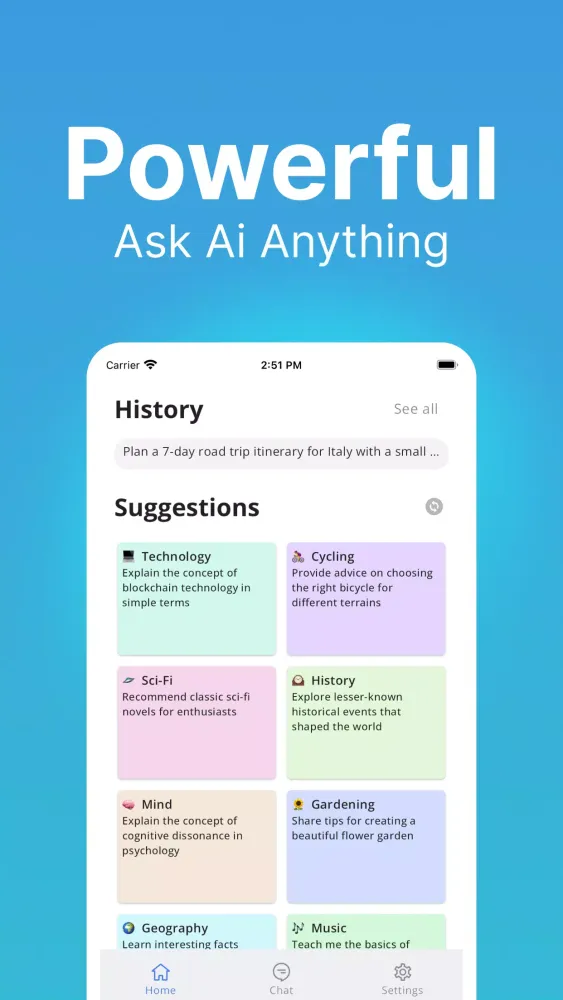 تصاویر Ask AI ChatBot: Assistant Chat