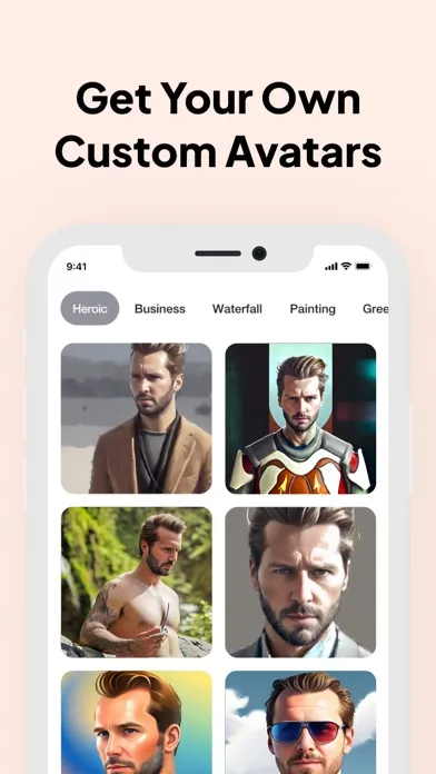 Ảnh chụp màn hình của Magic AI Avatars