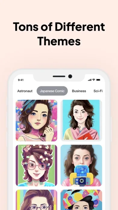 Ảnh chụp màn hình của Magic AI Avatars