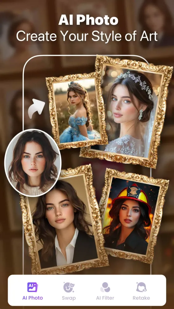 AI Photo Screenshots