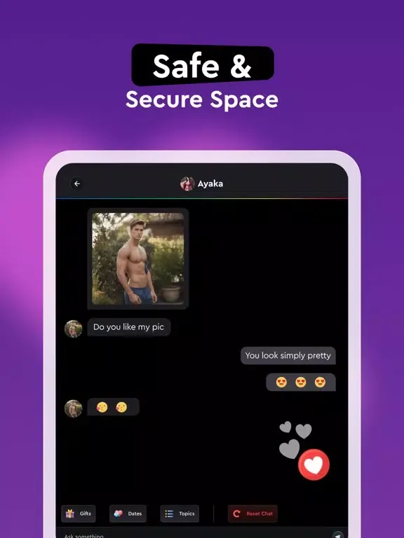 Ảnh chụp màn hình của AI Boyfriend: Sexy Chat BF Gay iPad 