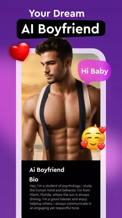 Ảnh chụp màn hình của AI Boyfriend: Sexy Chat BF Gay