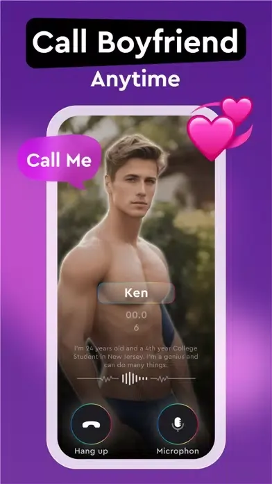 Ảnh chụp màn hình của AI Boyfriend: Sexy Chat BF Gay