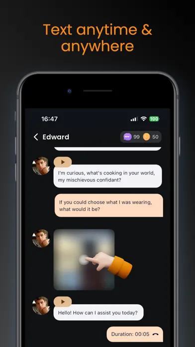 BlueMate AI Gay Boyfriend Chat スクリーンショット