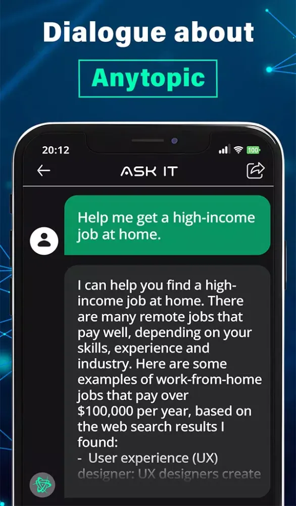 ASK it: AI Chatbot Assistant سکرین شاٹس