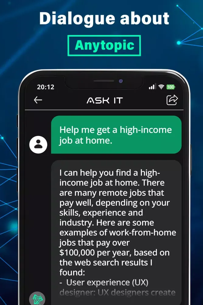 ASK it: AI Chatbot Assistant سکرین شاٹس